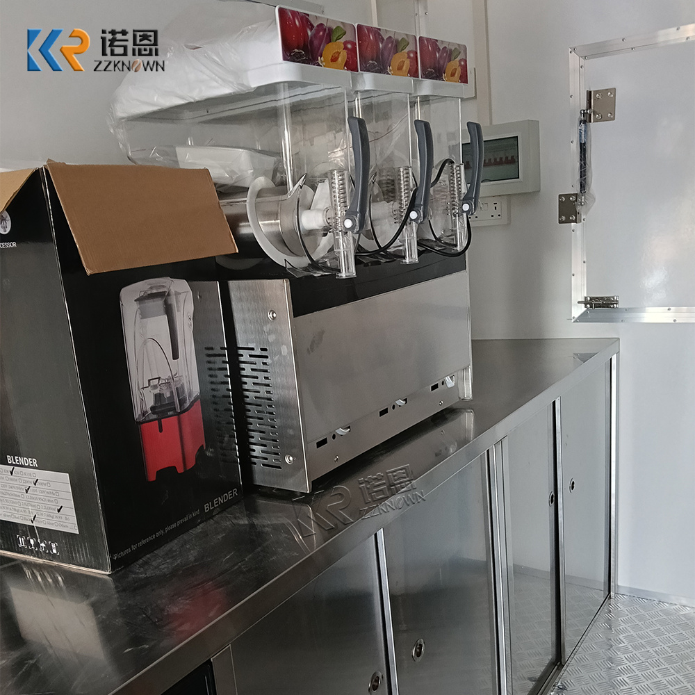 Stainless Steel Mobile Food Tr - Outdoor Coffee Equipment ulasan dan harga