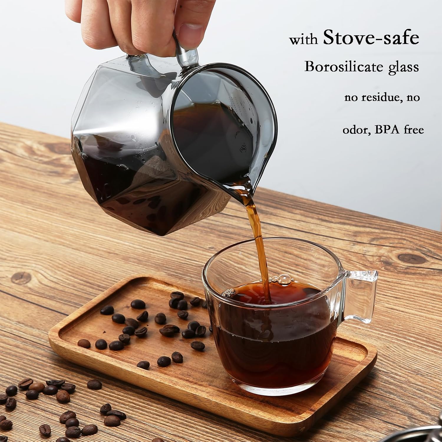 Magpie Glass Coffee Pot For V6 - Coffee Equipment Machine ulasan dan harga