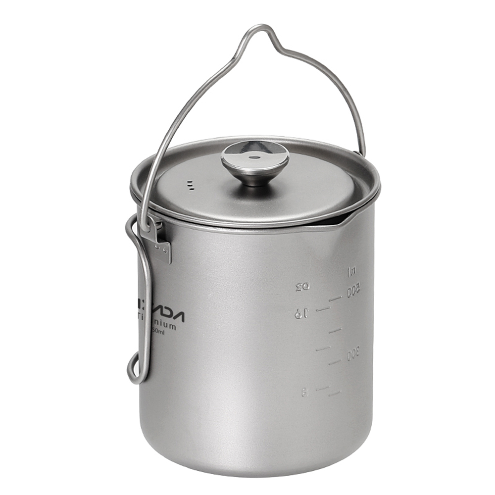 Lixada 750ml Titanium Coffee C - Outdoor Coffee Equipment ulasan dan harga