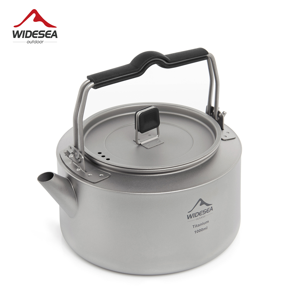 Widesea Camping Titanium Kettl - Coffee Equipment And Supplies ulasan dan harga