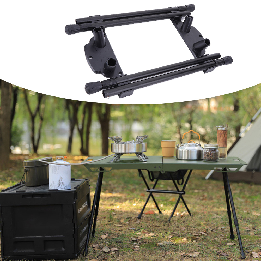 Folding Camping Table Legs Adj - Outdoor Coffee Equipment ulasan dan harga